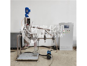 1L高温不锈钢减压酯化缩聚反应釜已完工发往太原