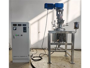 10L不锈钢油浴电加热反应釜已完工发往佛山